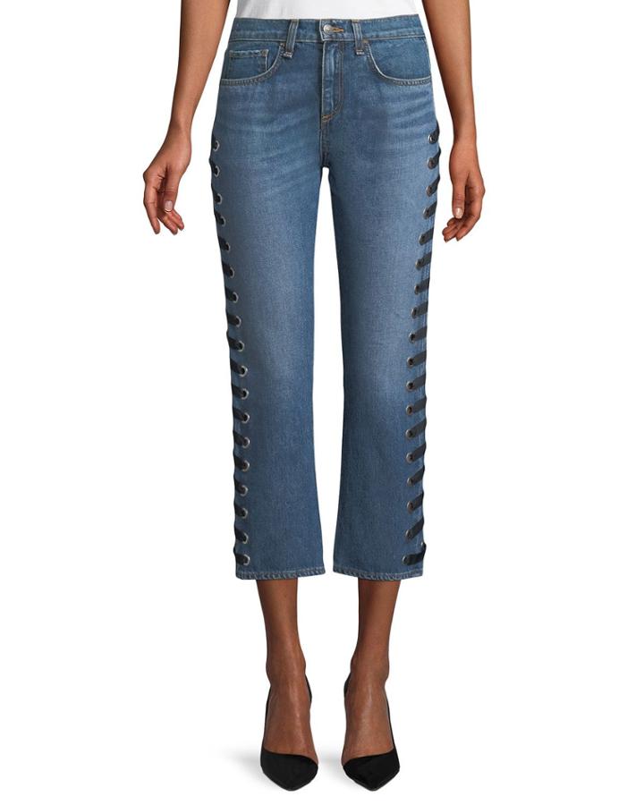 Ines Straight-leg Girlfriend-style Jeans With
