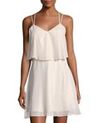 Monroe Popover Dress, Blush