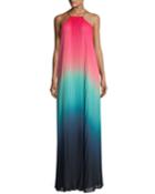 Sunset Ombre Pleated