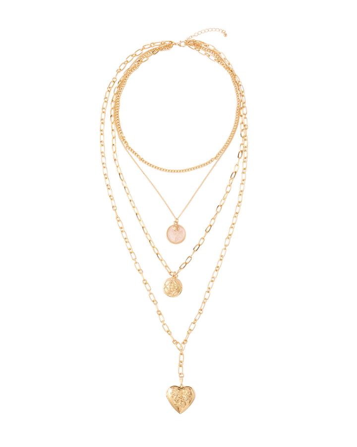 Multilayer Charm Necklace