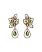 Marquise & Teardrop Tourmaline Earrings