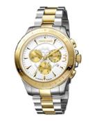Men's 43mm Round Chrono Watch W/ Bracelet, Two-tone
