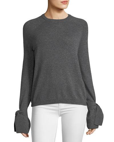 Cashmere Tie-sleeve