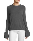 Cashmere Tie-sleeve