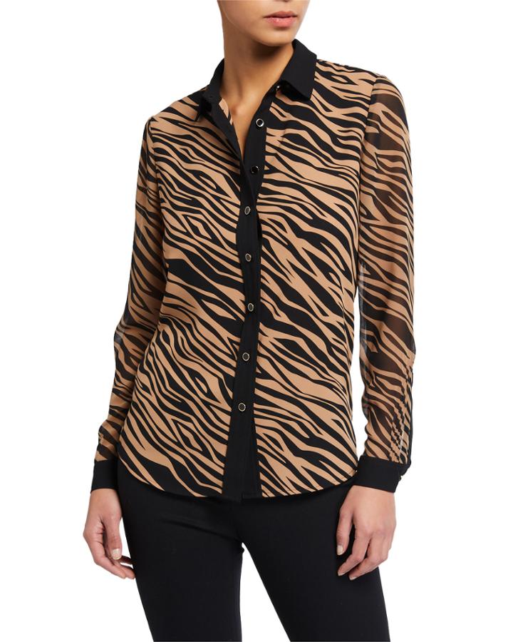 Oasis Button Front Blouse