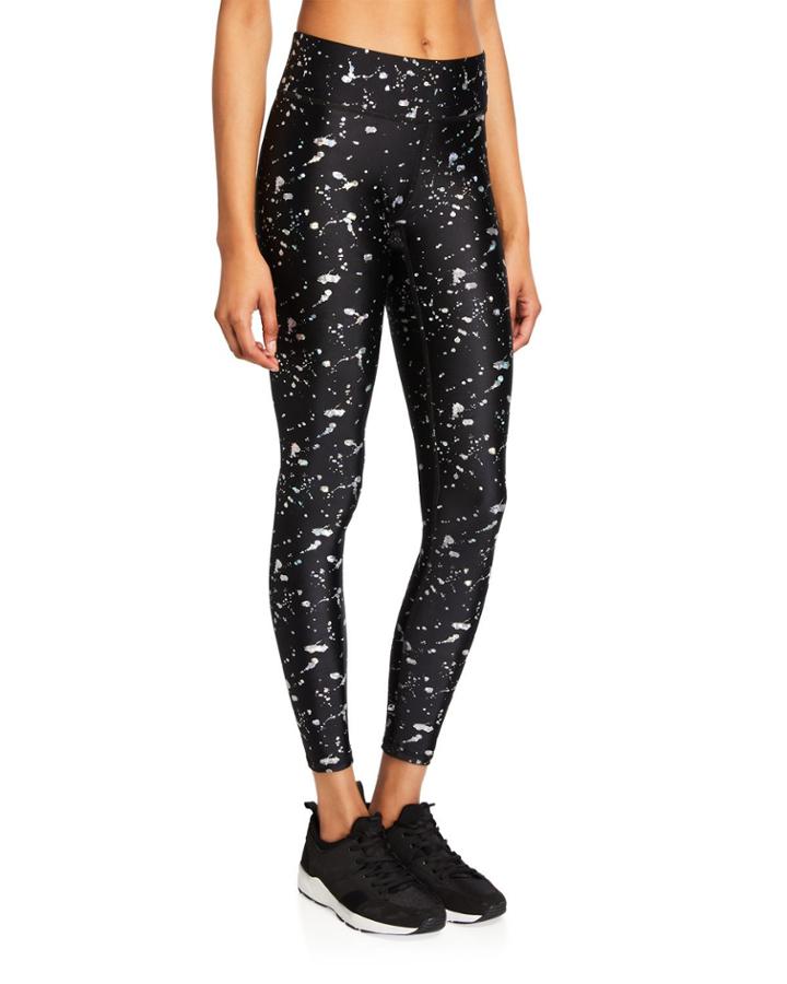 Foil Splatter Printed Tall Band