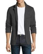 Knit Two-button Blazer