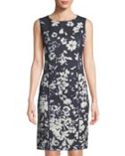 Evelyn Augusto Impression Floral-print