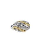 Soiree Pave Diamond East-west Oval Ring,