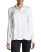 Slim Fit Button-front