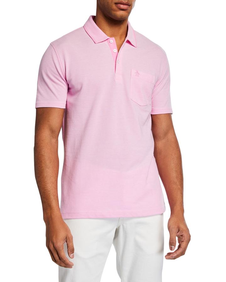 Men's Short-sleeve Birdseye Polo