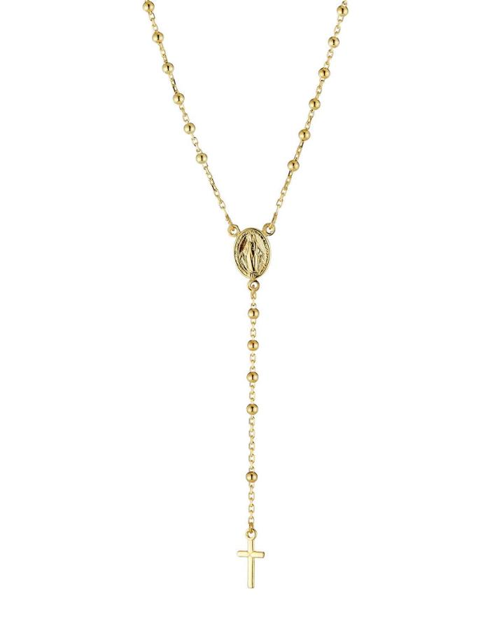 Rosary Y-drop Necklace