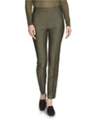 Clinton Gateway Cloth Cuffed Pants With Pickstitch Detail