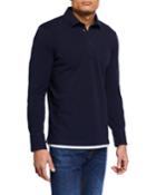 Men's Double-layer Polo