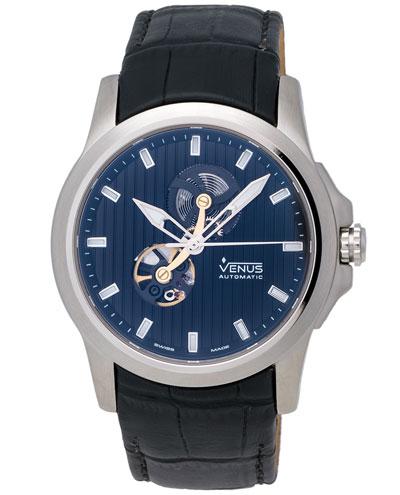 Time Open Gent Automatic Skeleton Watch W/