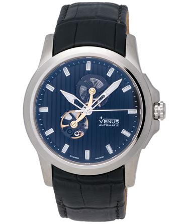 Time Open Gent Automatic Skeleton Watch W/