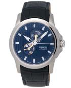 Time Open Gent Automatic Skeleton Watch W/