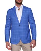 Men's Windowpane Two-button
