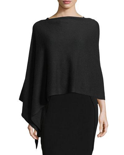 Cashmere Poncho Topper