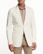 Soft Stretch-cotton Sport Jacket,
