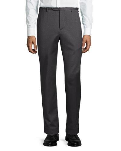 Parker Wool Pants, Charcoal