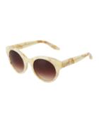 Isadora Cat-eye Sunglasses, Tusk