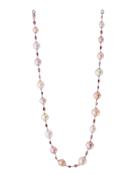 18k Multicolored Pearl & Garnet Necklace