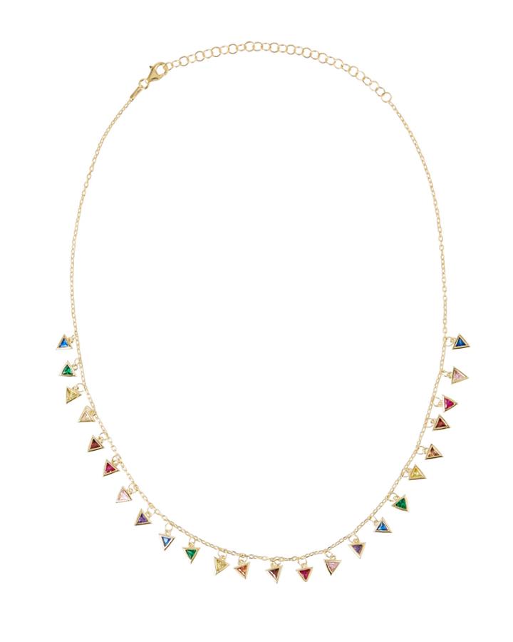 Triangular Shaker Necklace,