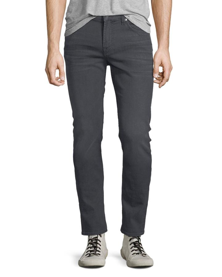 Men's Paxtyn Skinny-leg Jeans, Gray