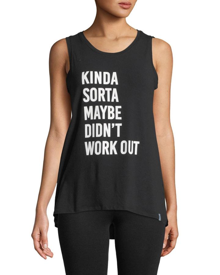 Kinda Sorta Scoop Neck Tank