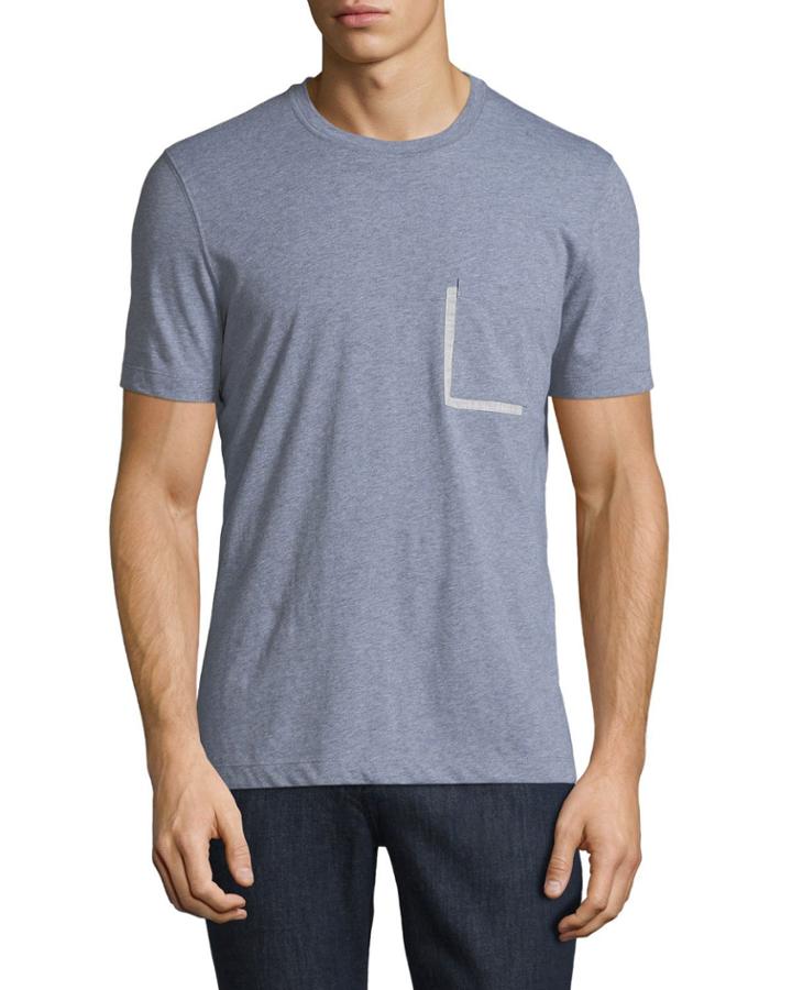 Men's Crewneck Pocket T-shirt