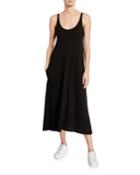 High Torsion Scoop-neck Tank Dress