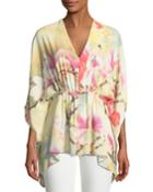 Floral Print Three-quarter