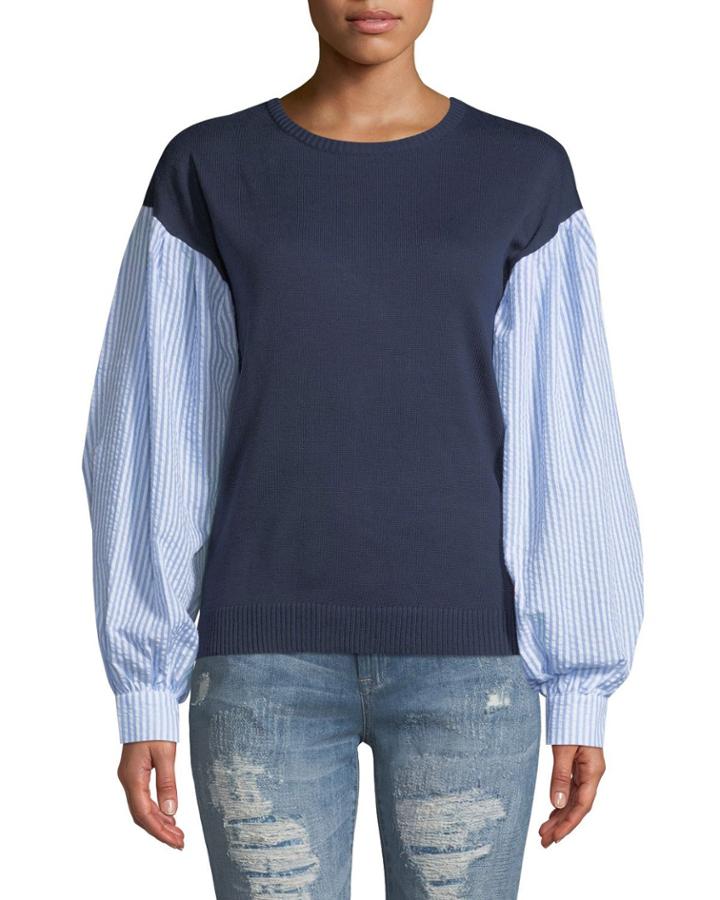 Shirred Sleeve Combo
