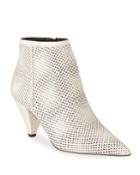 Bobbi Perforated Leather Booties