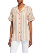 Wendell Skyscape Stripe Button-down