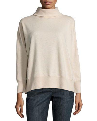 Turtleneck Cashmere-silk
