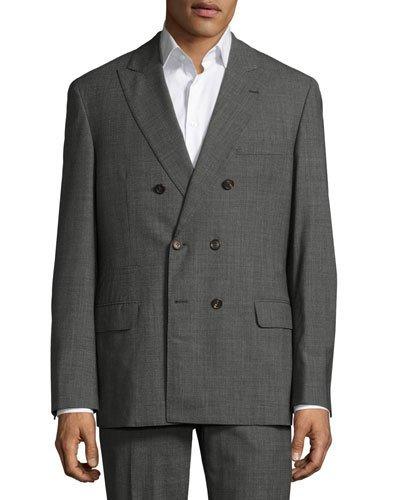 Double-breasted Two-piece Suit,