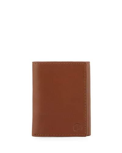 Leather Tri-fold Wallet,