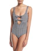 Maven Gingham One-piece