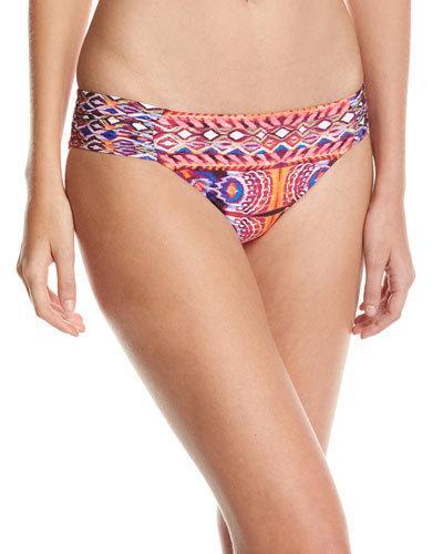 Global Side-shirred Swim Bottoms,