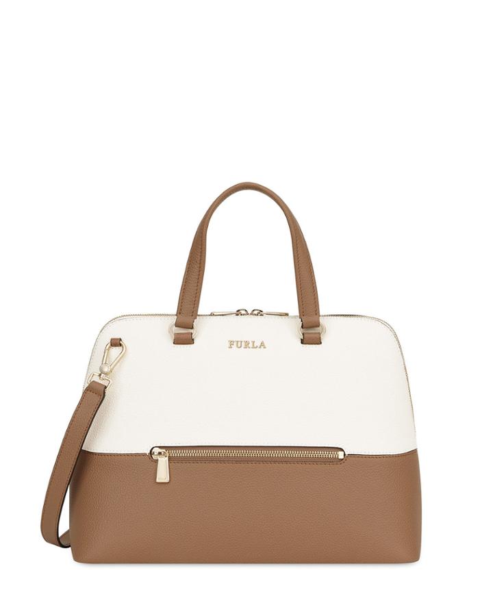 Alex Medium Leather Dome Bag