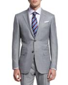 Sharkskin Two-piece Trofeo&reg; Wool Suit,