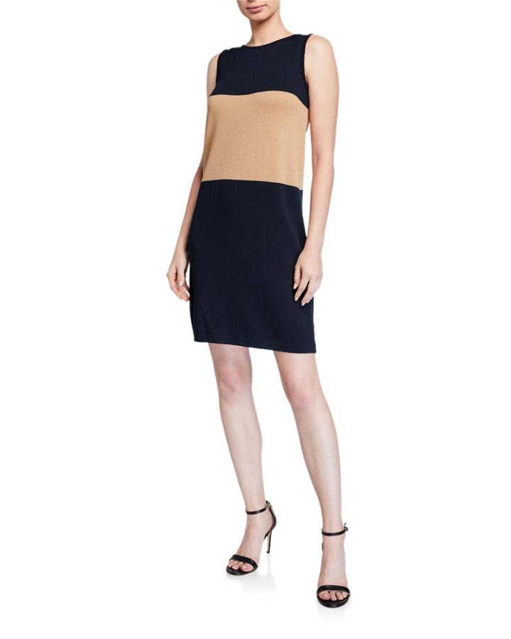 Santana Knit Colorblock Dress