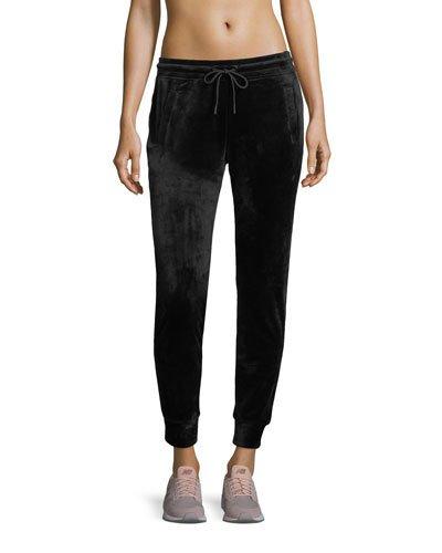 Velvet Jogger Pants