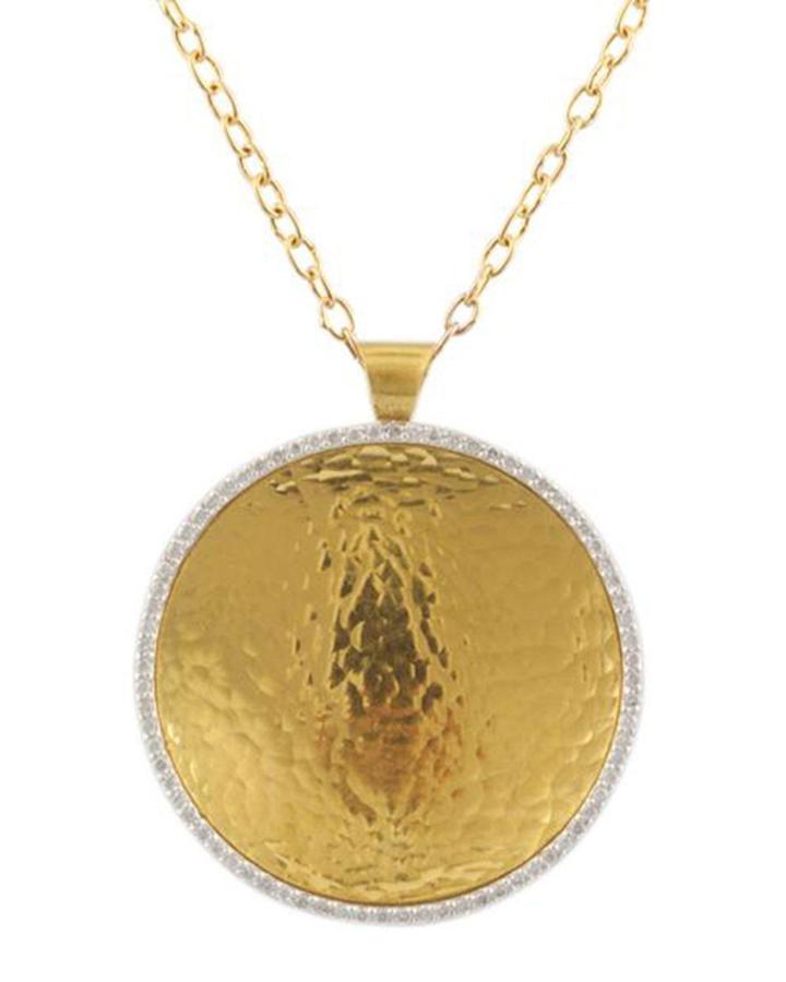 Hourglass Pendant Necklace In