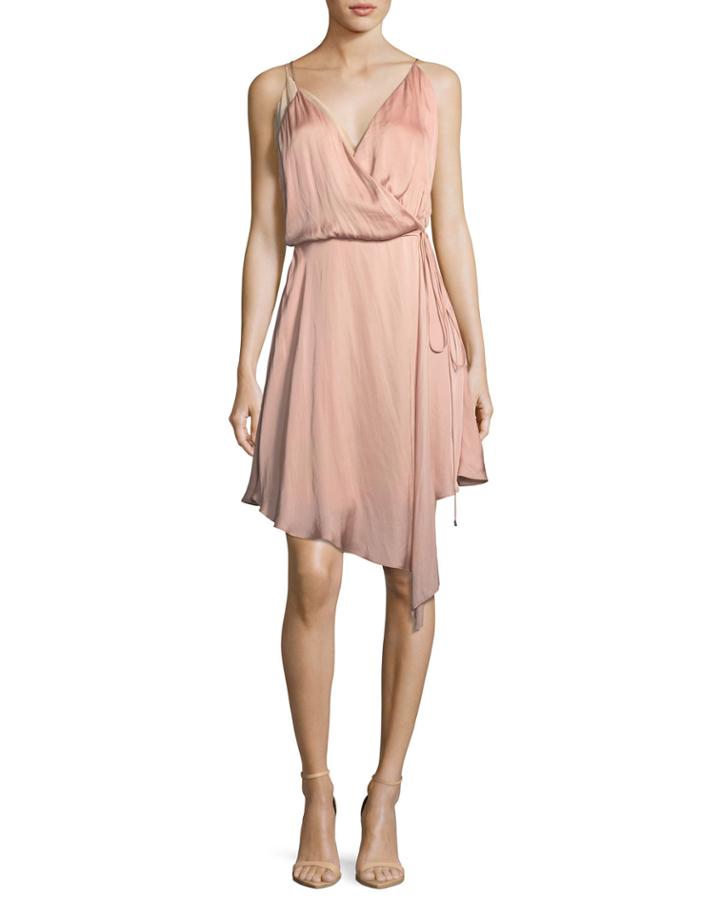 Bullion Drapey Wrap-front