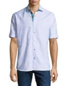 Men's Shaped-fit Fresh Palm Short-sleeve