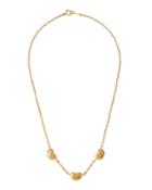 Estate 18k Elsa Peretti Triple-bean Necklace