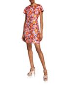 Floral Embroidered Mini